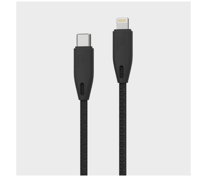 Powerology PCAB001-BK Fast Charging Cable - Black - Zoom Image 1