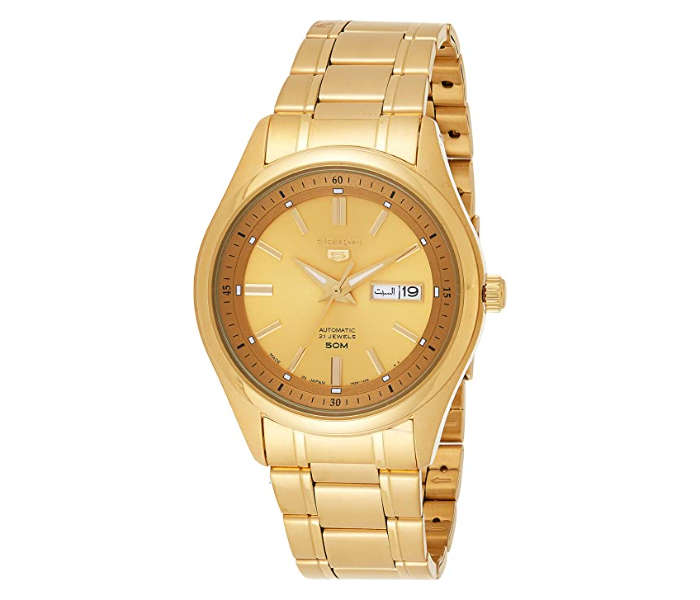 Seiko SNKN96J1Q Analog Watch for Men - Gold - Zoom Image 1