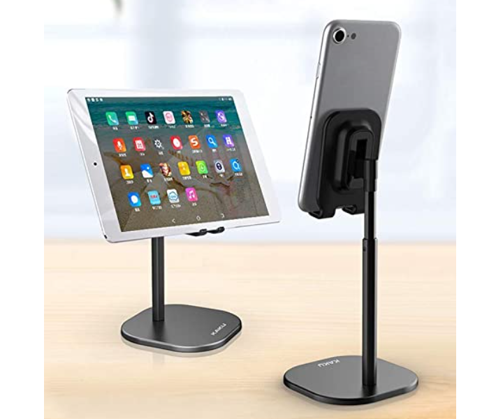 Kakusiga KSC-575 Metal Adjustable Holder Stand for 4 Inch to 11 Inch Tablets - Black - Zoom Image 2