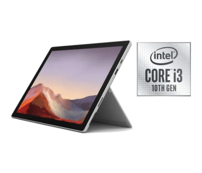 Microsoft 1N8-00006 Surface Pro 7+ 12.3 Inches Intel Core i3 Processor 8GB RAM 128GB SSD - Platinum - Zoom Image 1