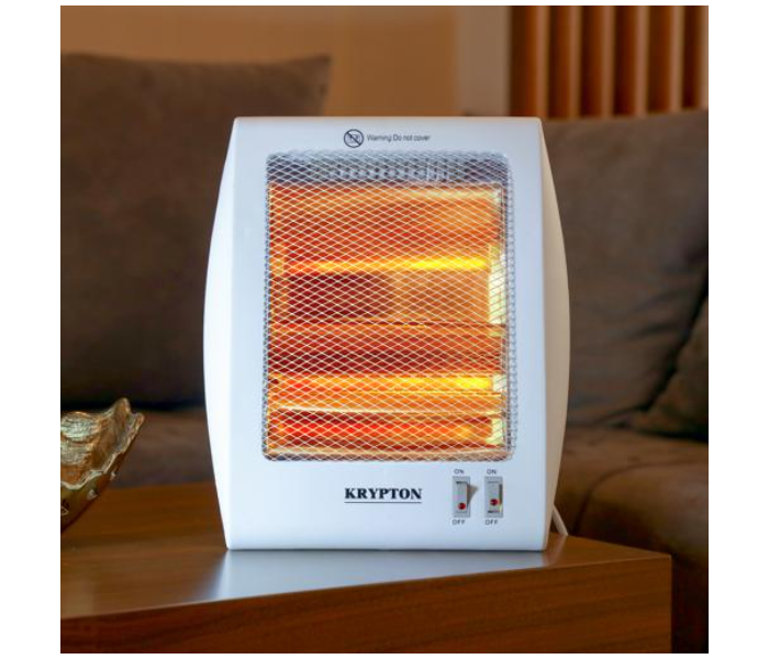 Krypton KNQH6365 800 Watts Quartz Heater - White - Zoom Image 2