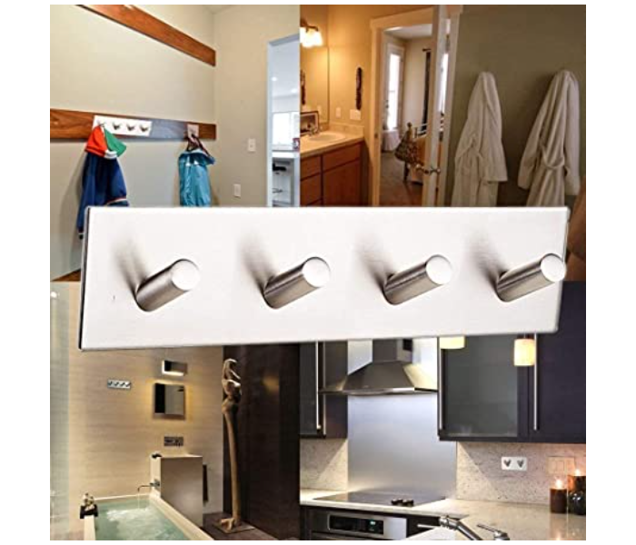 Galaxy Adhesive Towel Hooks for Bathrooms Wall Mount - Zoom Image 3