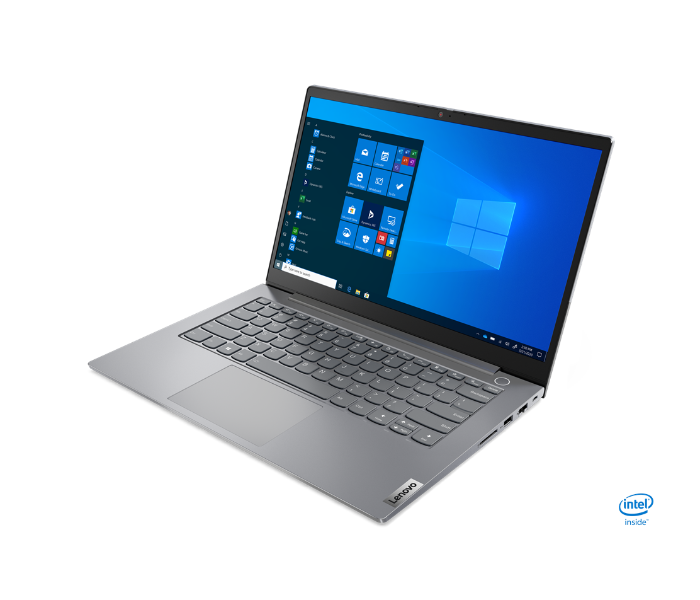 Lenovo 20VD00BXAK Thinkbook 14 11Th Gen 14 Inch FHD Intel Core i3 1115G4 Processor 4GB DDR4 RAM 256GB SSD M2 NVMe Graphics DOS - Mineral Grey - Zoom Image 4