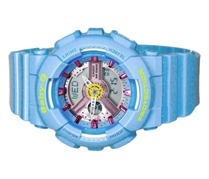 Casio BA-110CA-2ADR Baby-G Analog-Digital Watch for Women - Blue - Zoom Image 2