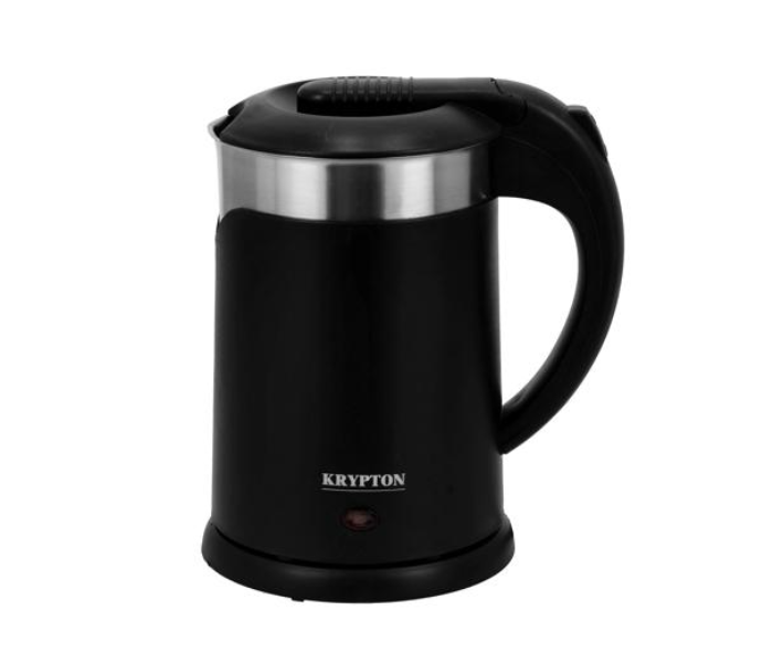 Krypton KNK6325 1.2 Litre 1500 Watts Double Layer Electric Kettle - Black - Zoom Image 1