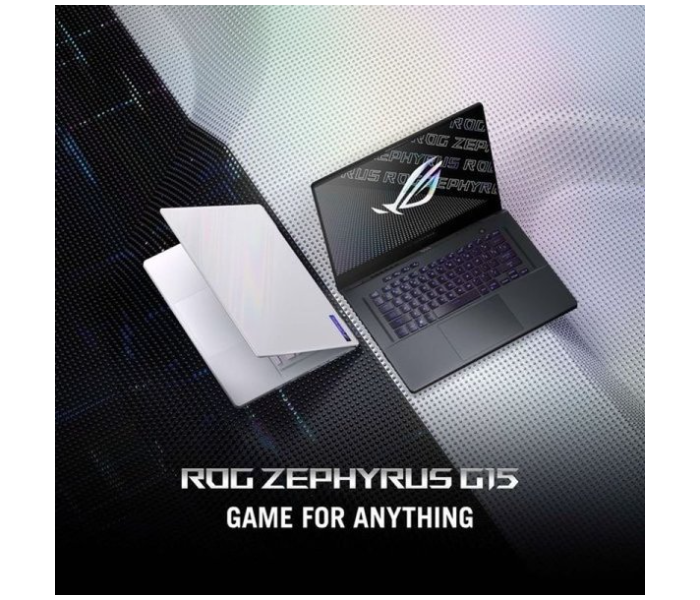 ASUS ZEPHYRUS G15 GA503RM-HQ075W ROG Gaming Laptop 15.6 Inch WQHD AMD Ryzen 7 6800H Processor 16GB DDR5 RAM 1TB SSD 6GB NVIDIA GeForce RTX 3060 Graphics Windows 11 Home - Grey - Zoom Image 2