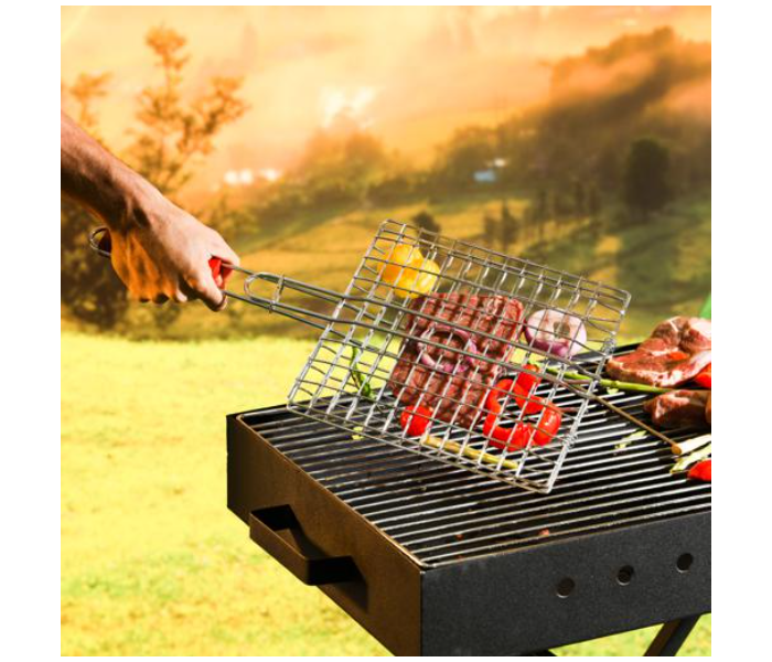 Royalford RF10383 Chromium Plated Iron Barbeque Grill - Silver - Zoom Image 4