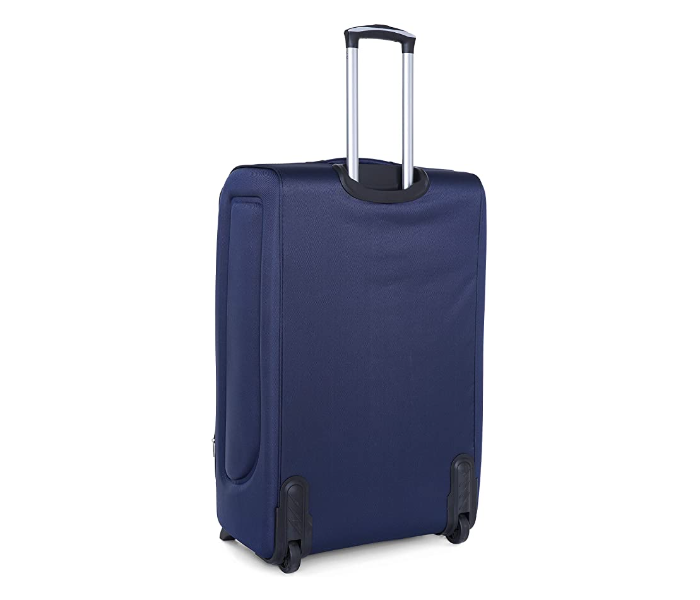 Tayyara Soft Shell 20 Inch Luggage Suitcase Ultra Lightweight Expandable With 2 Wheels - Blue - Zoom Image 3