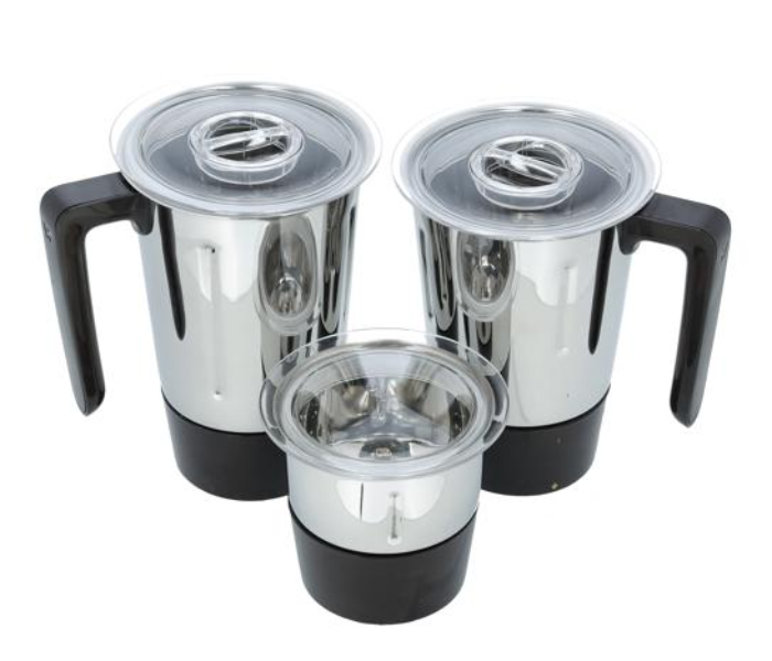 Geepas GSB44086 750 Watts 3-in-1 Mixer Grinder - Black and Silver - Zoom Image 8