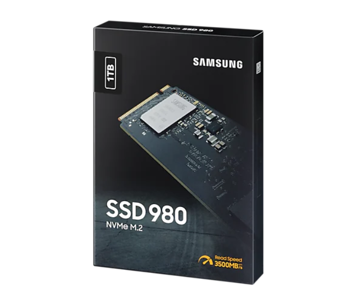 Samsung MZ-V8V1T0BW 980 1 TB PCIe 3.0 Internal Solid State Drive - Black - Zoom Image 2