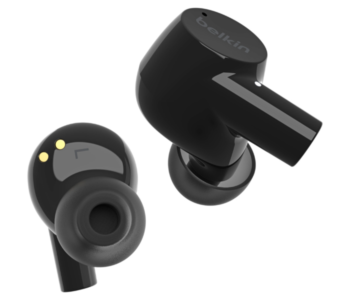 Belkin AUC004BTBK True Wireless Earbuds - Black - Zoom Image 2