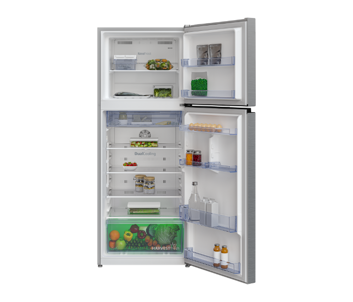 Beko RDNT401XS 66cm Fridge Freezer - Silver - Zoom Image 3