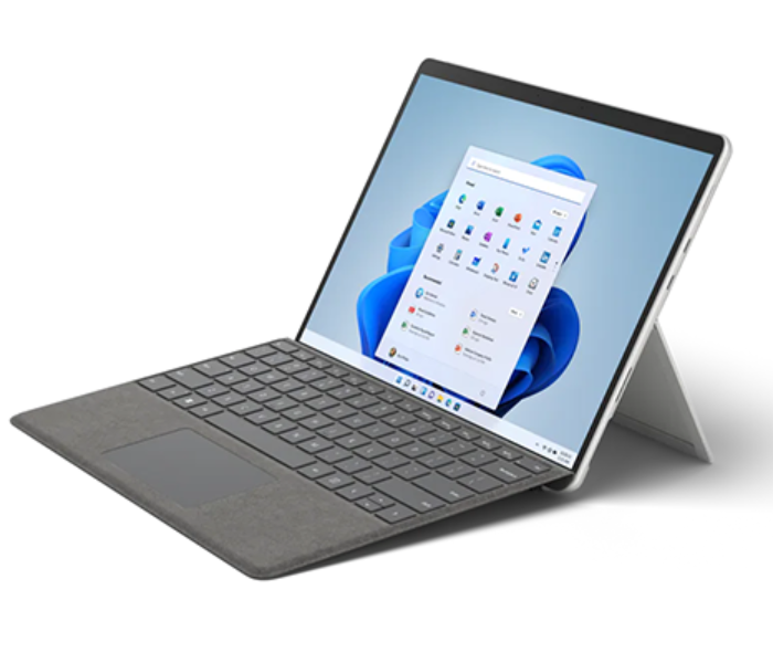 Microsoft 8PY-00036 Surface Pro 8 11th Gen 13 Inch Pixel  Intel Core i7 1185G7 Processor 16GB DDR4 RAM 512GB SSD Intel Iris Xe Graphics Windows 10 Pro - Graphite - Zoom Image 6