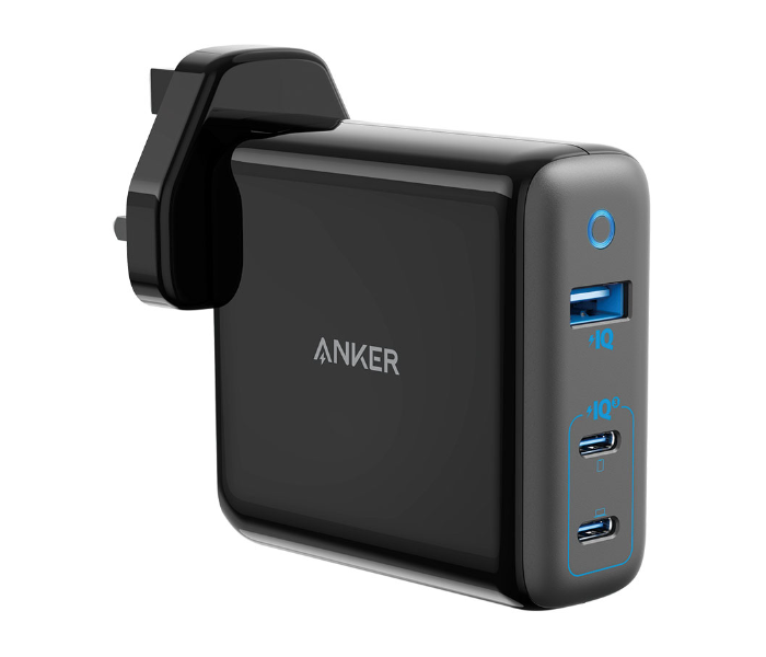 Anker A2034K11 PowerPort III 3-Port 65W Elite Charger - Black - Zoom Image