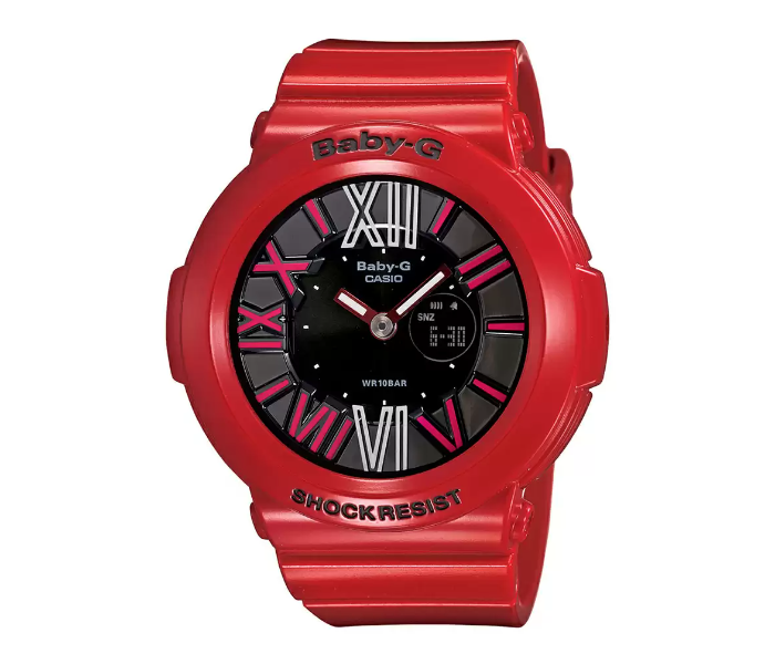 Casio BGA-160-4BDR Baby-G Analog-Digital Watch for Women - Red - Zoom Image 1