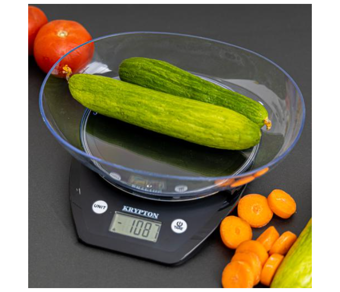 Krypton KNKS5336 Digital Kitchen Scale - Black - Zoom Image 4