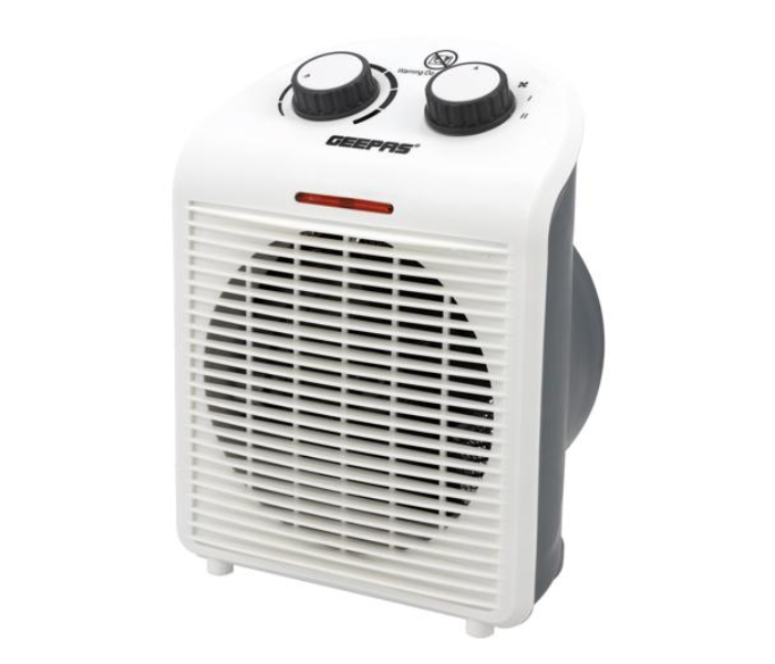 Geepas GFH28520 2000 Watts Fan Heater - White - Zoom Image 1