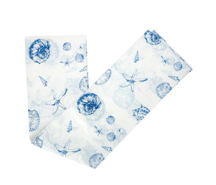 Royalford RF10459 Shower Curtain - White and Blue - Zoom Image 4