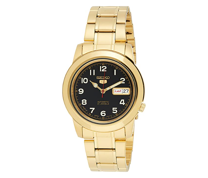 Seiko SNKK40J1Q Analog Watch for Men - Gold - Zoom Image 1