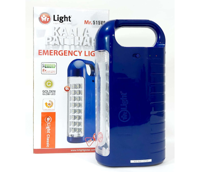 Mr Light MR515V6 24 LED Rechargeable Emergency Light - Blue - Zoom Image