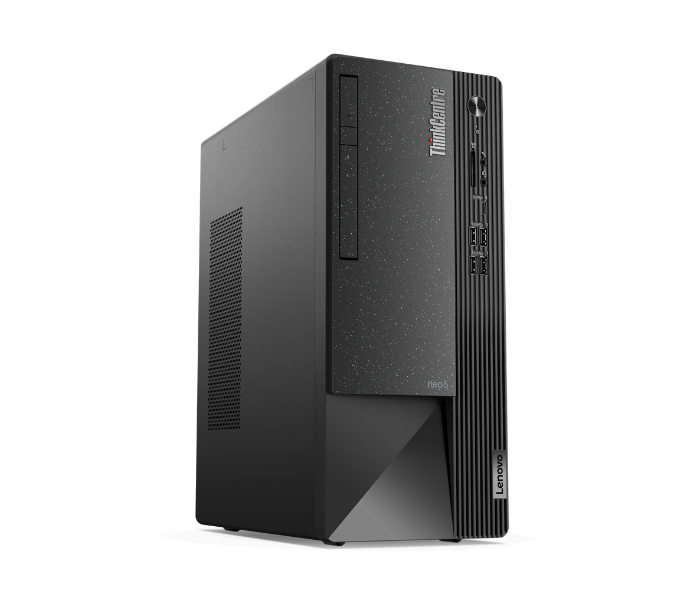 Lenovo ThinkCentre Neo 50t 11SE0088EQ Intel Core i7-12700 Processor 8GB DDR4 RAM 1TB HDD Integrated Intel UHD Graphics 770 Windows 11 Pro 64 - Black - Zoom Image 1