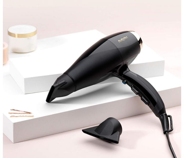 Babyliss 6714DSDE 2300Watts Ac Motor Hair Dryer - Black - Zoom Image