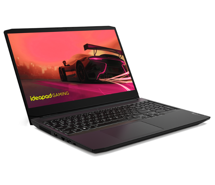 Lenovo 82K2019TAX IdeaPad Gaming 3 15ACH6 15.6 Inch FHD AMD Ryzen 7 5800H Processor 16GB DDR4 RAM 1TB SSD 4GB NVIDIA GeForce RTX 3050 Graphics Windows 11 Home 64 - Black - Zoom Image 1