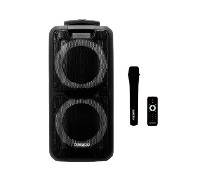 Krypton KNMS5201 Portable and Rechargeable Professional Speaker - Black - Zoom Image 1