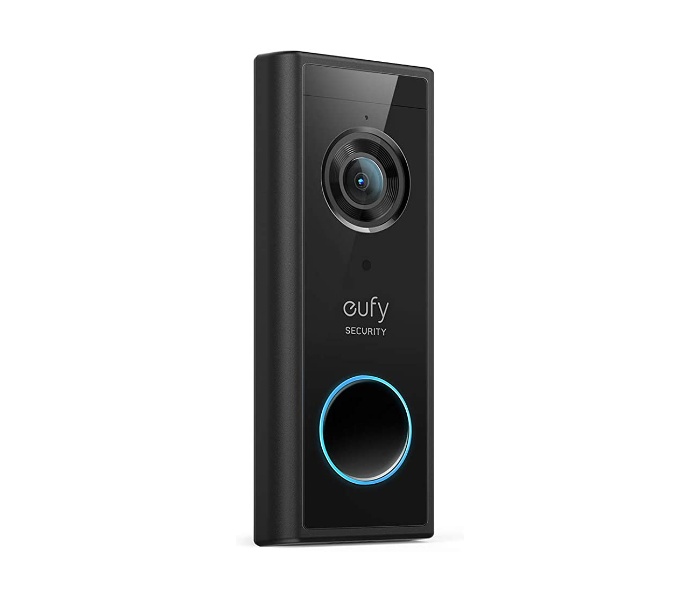 Anker T82101W1 Eufy Battery Doorbell 2K Add-on B2C - Black and White - Zoom Image 1