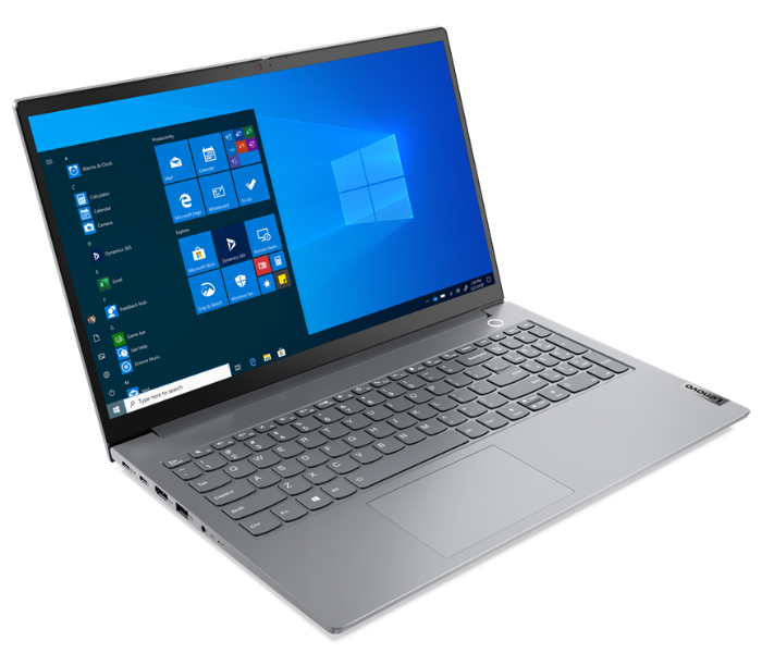 Lenovo 20VE001AAX NoteBook ThinkBook 15 G2 15.6 Inch FHD Intel Core i7 1165G7 Processor 8GB DDR4 RAM 512 SSD Integrated Intel Iris Xe Graphics Windows 10 Pro - Silver - Zoom Image 3