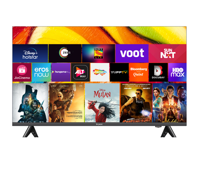 Impex GLORIA 55 Inch UHD Smart TV - Black - Zoom Image 1