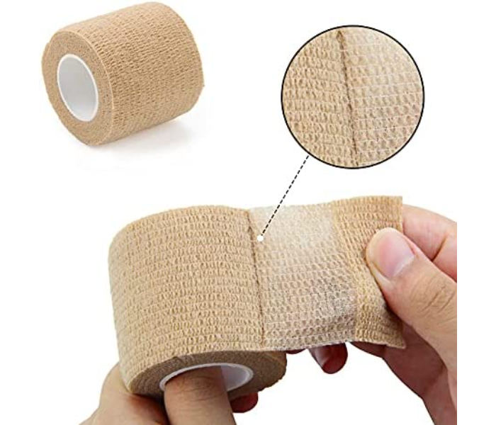 Galaxy 12 Rolls Self-Adherent Non Woven Bandage Wrap - Zoom Image 6