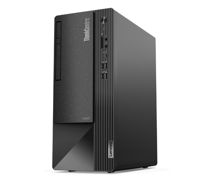 Lenovo ThinkCentre Neo 50t 11SE0088EQ Intel Core i7-12700 Processor 8GB DDR4 RAM 1TB HDD Integrated Intel UHD Graphics 770 Windows 11 Pro 64 - Black - Zoom Image 2