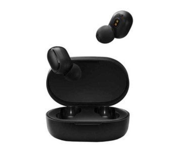 Generic Redmi 3 Airdots Waterproof Wireless Tws Earbuds - Black  - Zoom Image 1