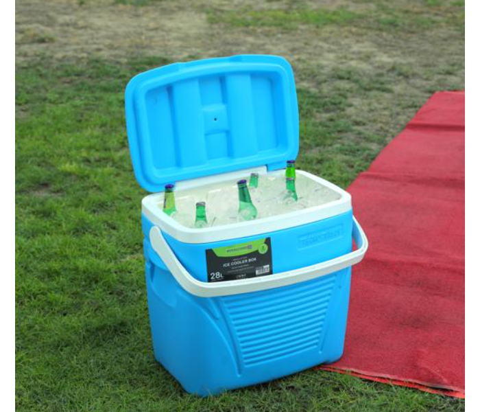 Royalford RF10481 28Litre Insulated Ice Cooler Box - Blue - Zoom Image 3