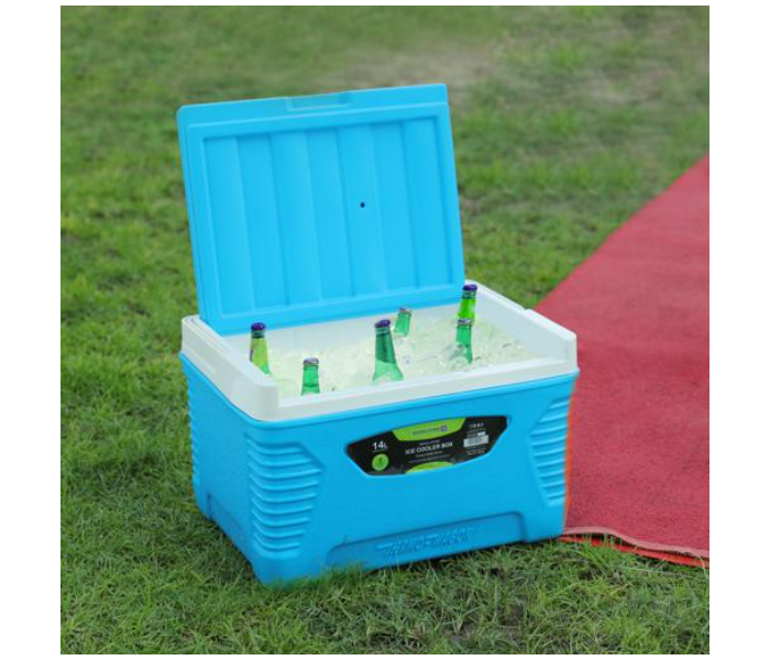 Royalford RF10478 14Litre Insulated Ice Cooler Box - Blue - Zoom Image 3