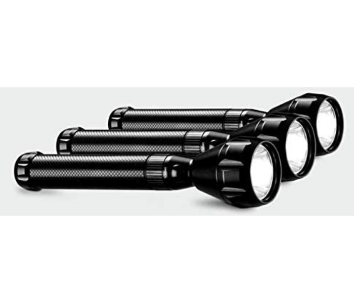 Impex CB 2226 LED Rechargeable Flash Light - Black - Zoom Image