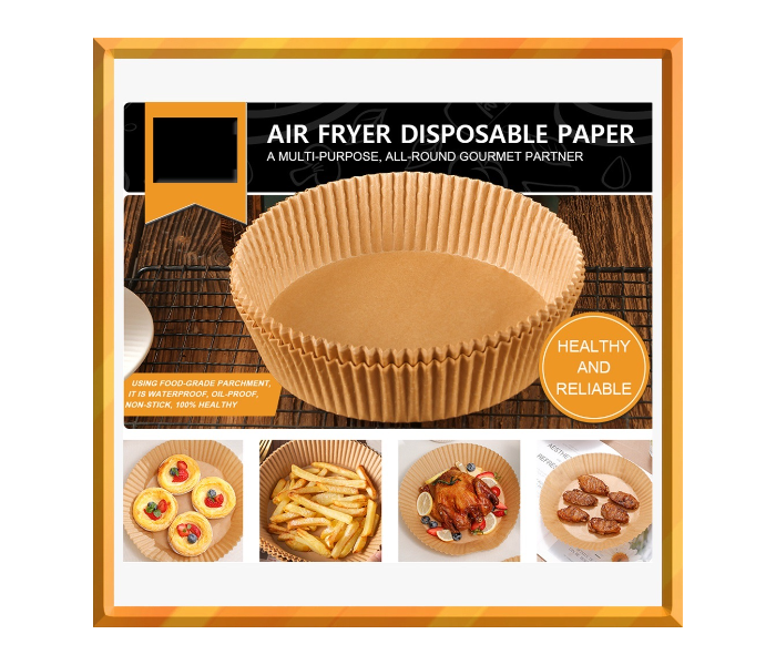 US Stock Air Fryer Disposable Paper Liner, 100 Pcs Baking