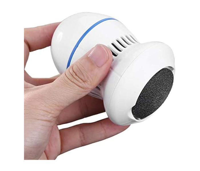 Foot Grinder Callus Remover Tool with Vaccum Rechargeable - White - Zoom Image 2