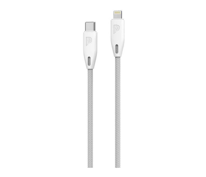 Powerology PCAB001-WH Fast Charging Cable - White - Zoom Image 1