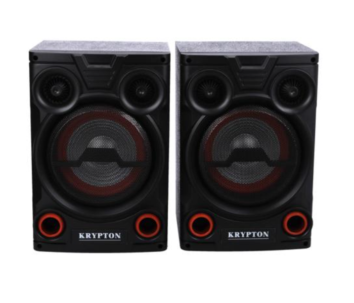 Krypton KNMS5195 2.0 Professional Speaker with Remote and Microphone - Black - Zoom Image 7