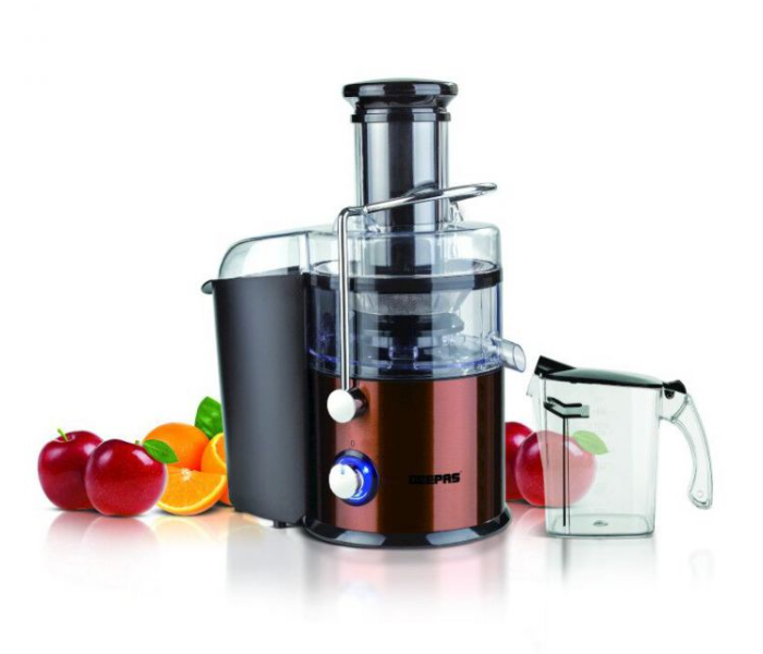 Geepas GJE46011 1.2 Litre 800 Watts Powerful Juice Extractor - Black - Zoom Image 1