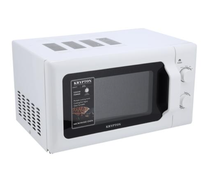 Krypton KNMO6363 Microwave Oven 20L Oven With Defrost - White - Zoom Image 3