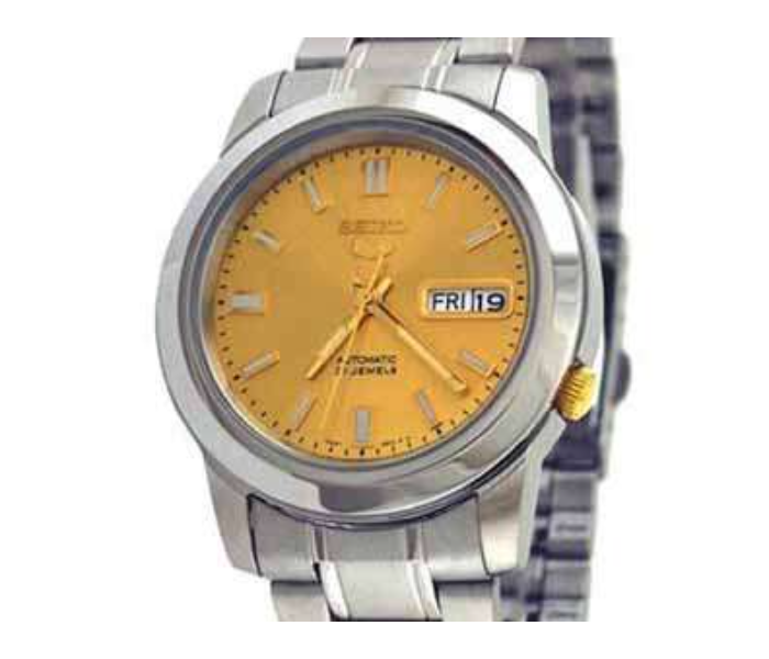 Seiko SNKK13J1Q Stainless Steel Automatic Analog Watch for Men - Silver - Zoom Image