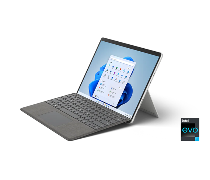 Microsoft 8PP-00022 Surface Pro8 13Inch Intel Core i5 8GB RAM 128GB SSD Windows 10 - Platinum - Zoom Image 5