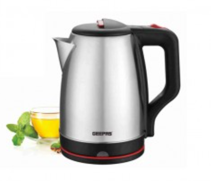 Geepas GK38042 1.8 Litre 1500 Watts Stainless Steel Kettle - Silver - Zoom Image