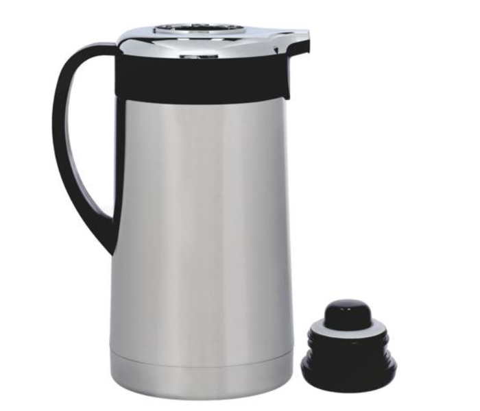 Geepas GVF27016 1.3 Litre Stainless Steel Vacuum Flask - Silver and Black - Zoom Image 3