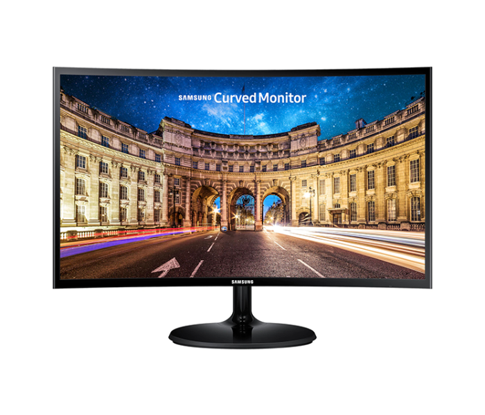 Samsung LC27F390FHMXUE 27inch Essential Curved Monitor - Black - Zoom Image 3