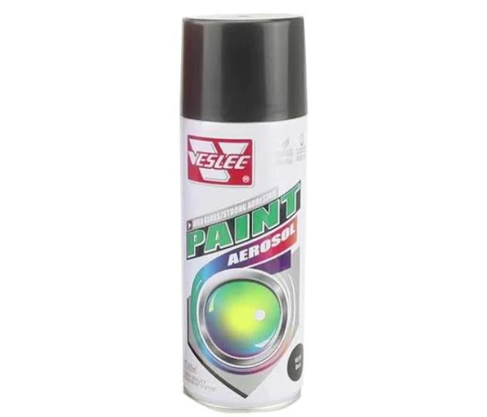 Generic High Quality Graffiti paint Aerosol Car Spray Paint - Matte Black - Zoom Image