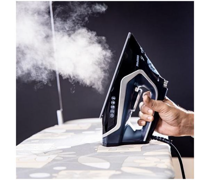 Geepas GSI24024 2200 Watts Ceramic Steam Iron Box - Black - Zoom Image 4